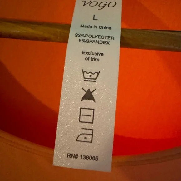 NWT Yoga Top, L - Picture 2 of 2